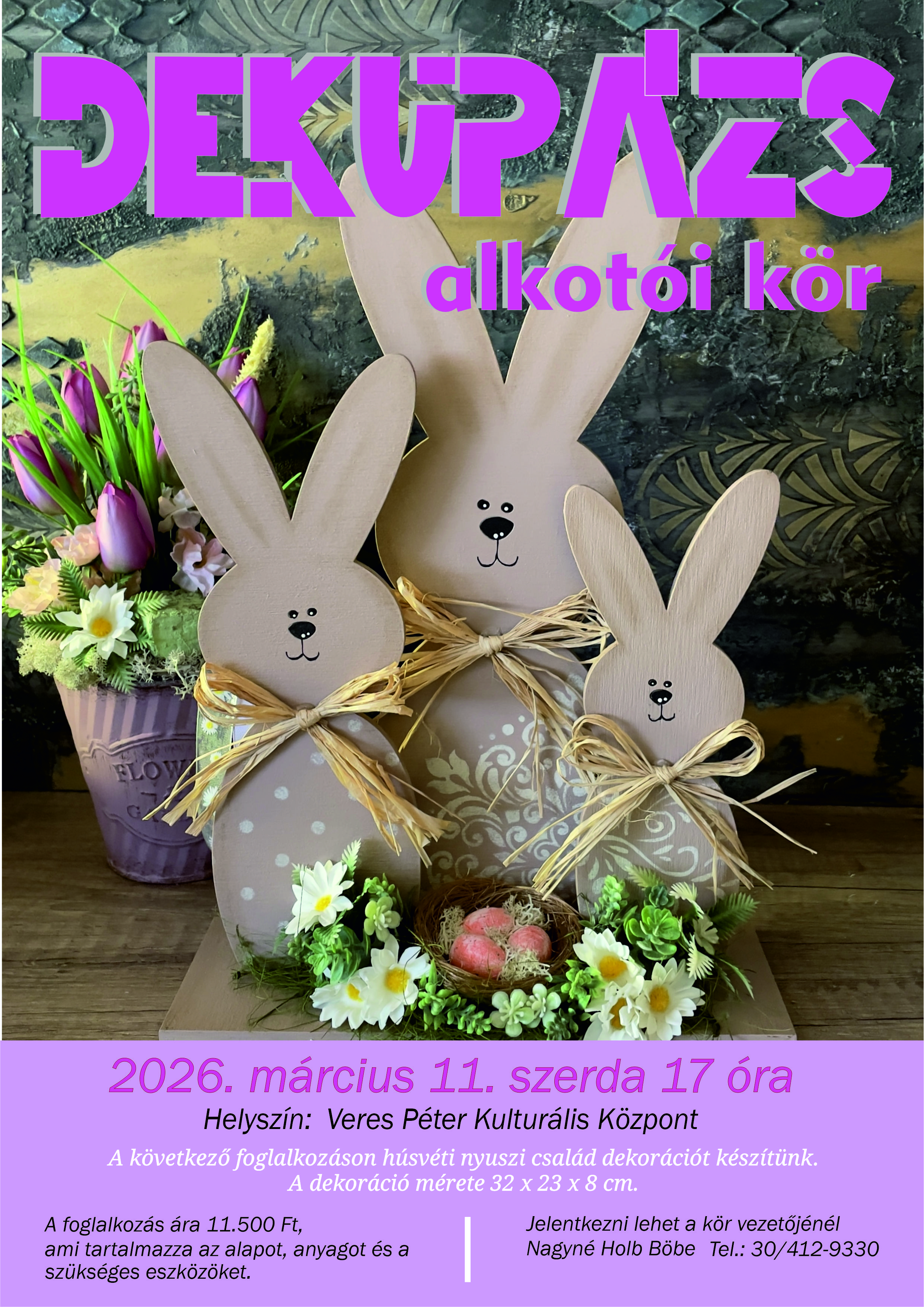 Dekupázs alkotókör